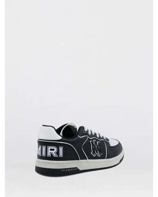 Amiri White Newport Leather Sneakers for men