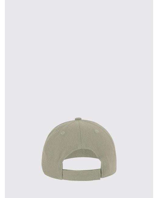 Autry Green Cotton Twill Hat With Embroidered Logo for men