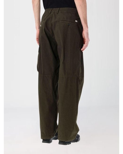 C P Company Black Cargo Trousers for men