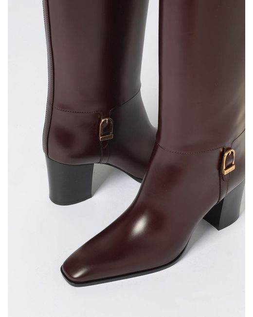 Saint Laurent Brown Shoes