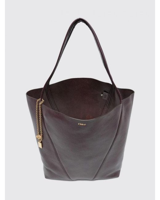 Chloé Black ChloÉ Spin Grained Leather Bag