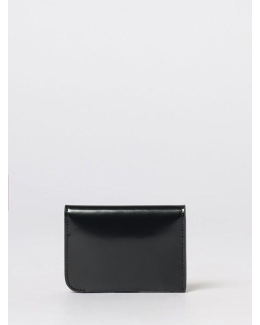 Jacquemus White Brushed Leather Credit Card Holder for men