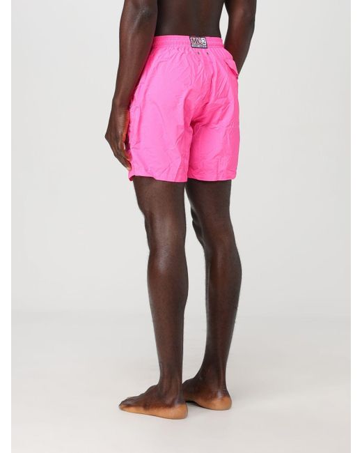 Mc2 Saint Barth Pink Swimsuit for men