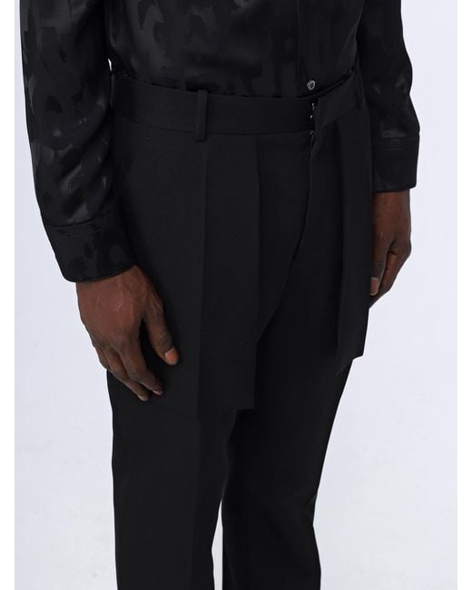 McQueen Black Trousers for men