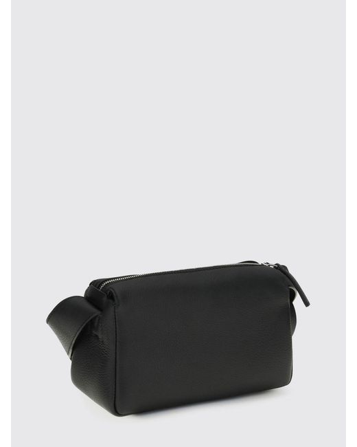 Max Mara Black Skipper Leather Bag