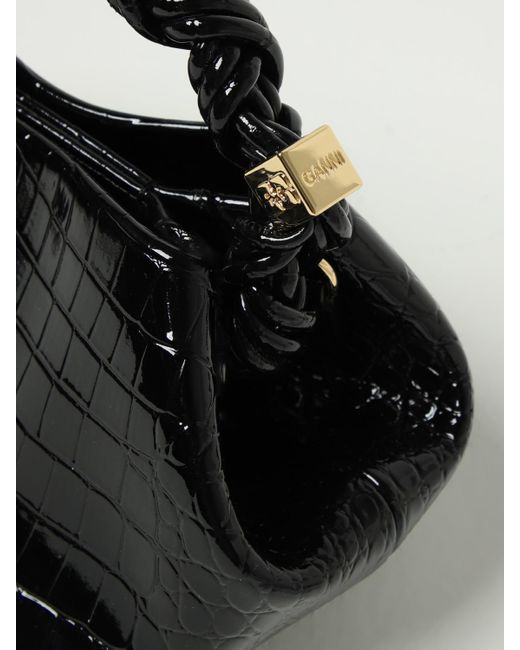 Ganni Black Handtasche Damen