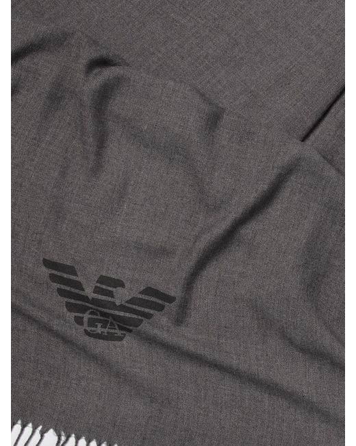 Emporio Armani Schal Herren in Gray für Herren