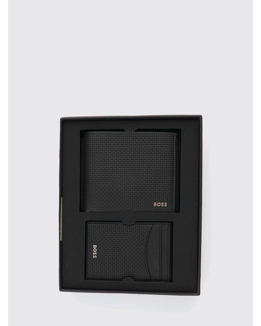Boss White Wallet for men