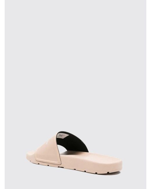 Off-White c/o Virgil Abloh Pink Rubber Sliders for men