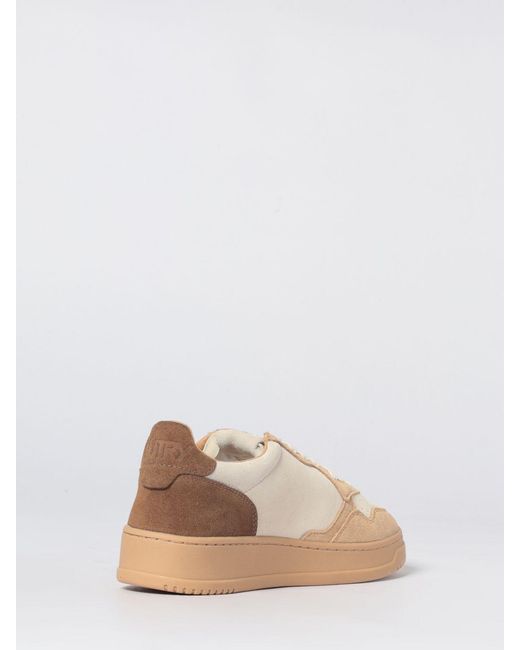 Autry Natural Medalist Low Suede Sneakers for men