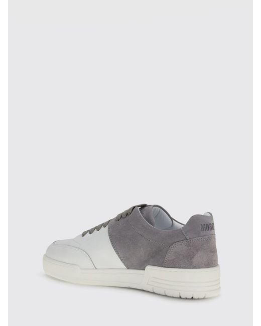 Moschino Couture White Leather Sneakers for men