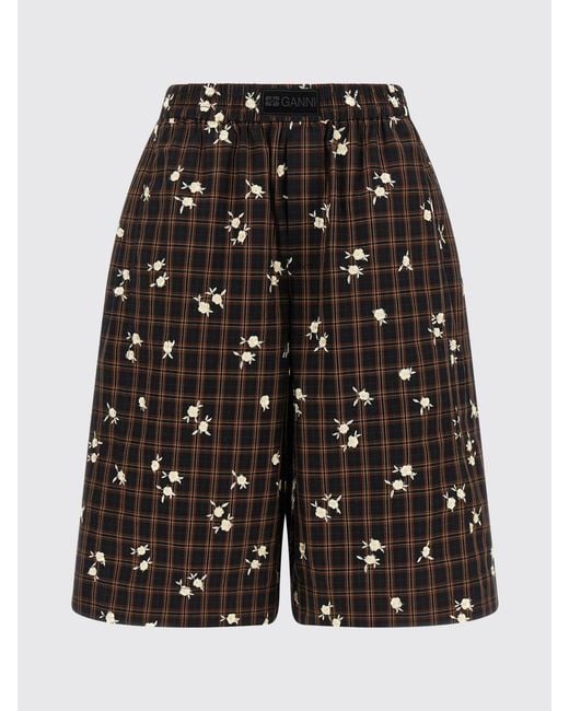 Ganni Black Shorts