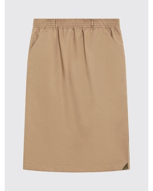 Chloé Natural Chlo&Eacute Cotton Mini Skirt