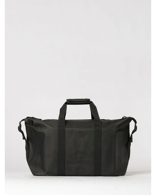Rains Black Hilo Weekend Duffel Bag for men