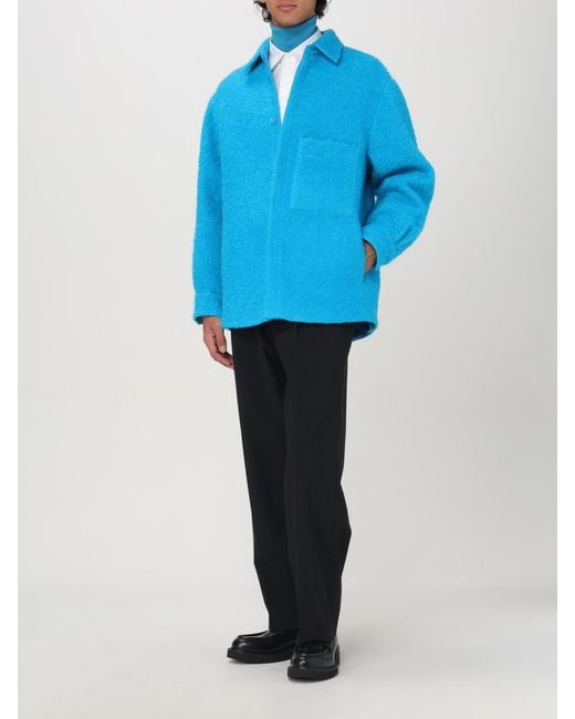 Valentino Blue Coat for men