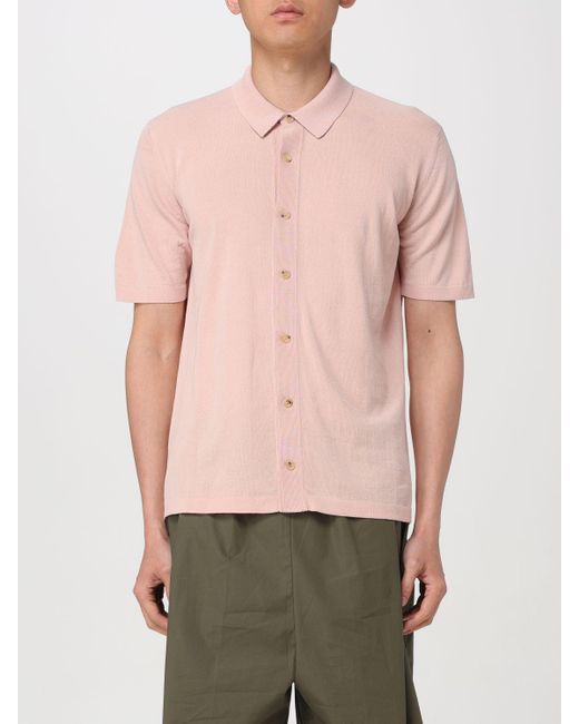 Roberto Collina Pink Shirt for men