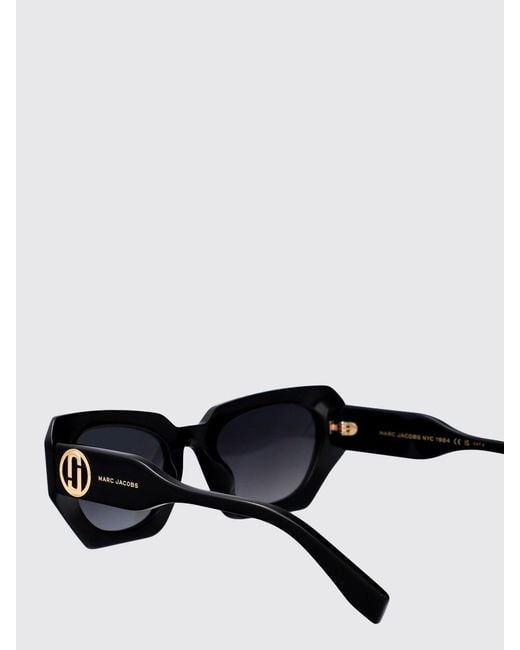 Marc Jacobs White Rectangular Sunglasses