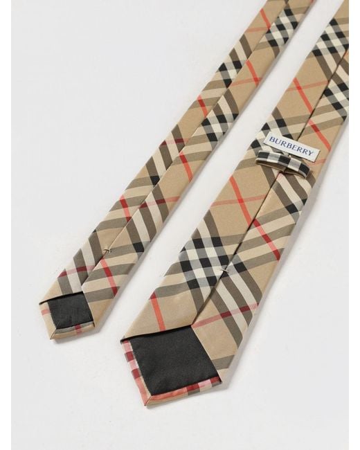 Cravatta Uomo di Burberry in White da Uomo
