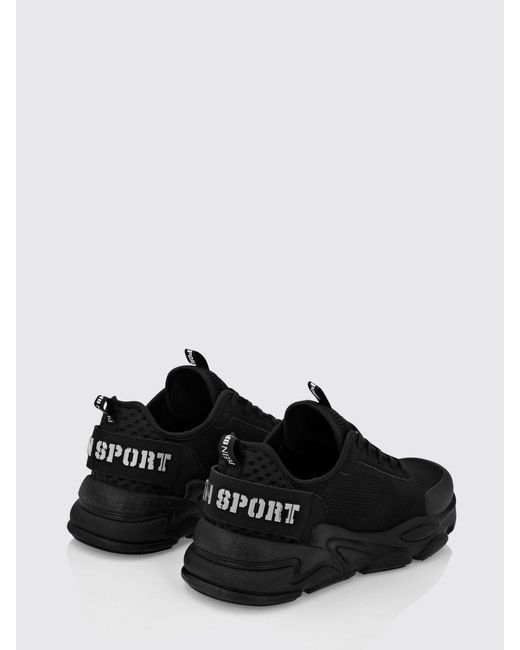 Philipp Plein Black Sneakers for men