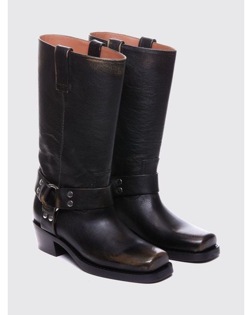 Paris Texas Black Boots