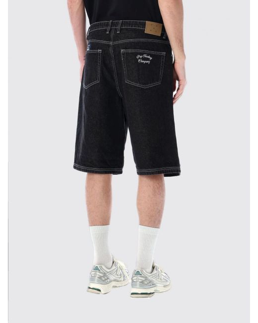 Pop Trading Co. Black Short for men
