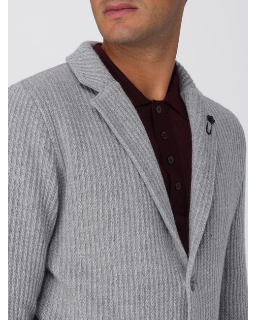 Jersey Hombre Lardini de hombre de color Gray