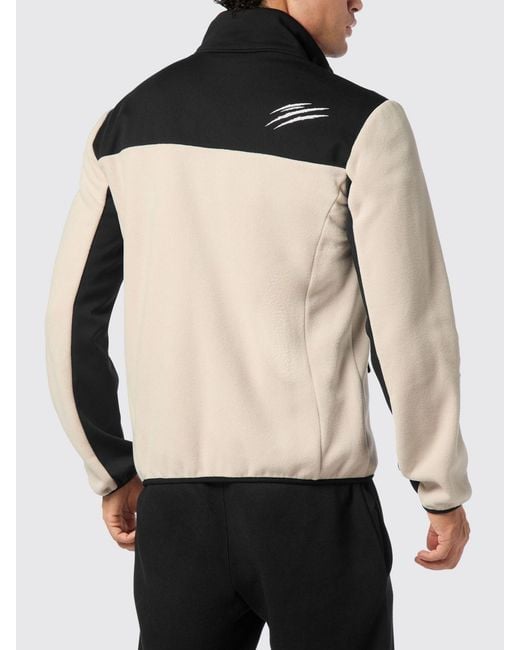 Philipp Plein Black Fleece Jacket for men
