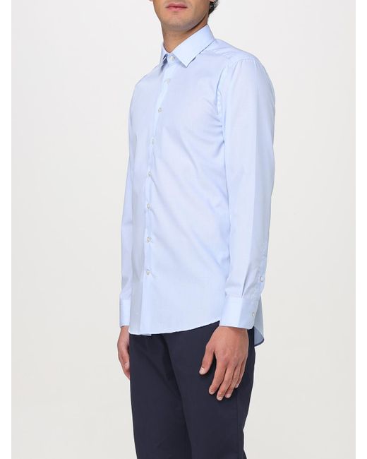 Camicia Basic di Etro in Blue da Uomo