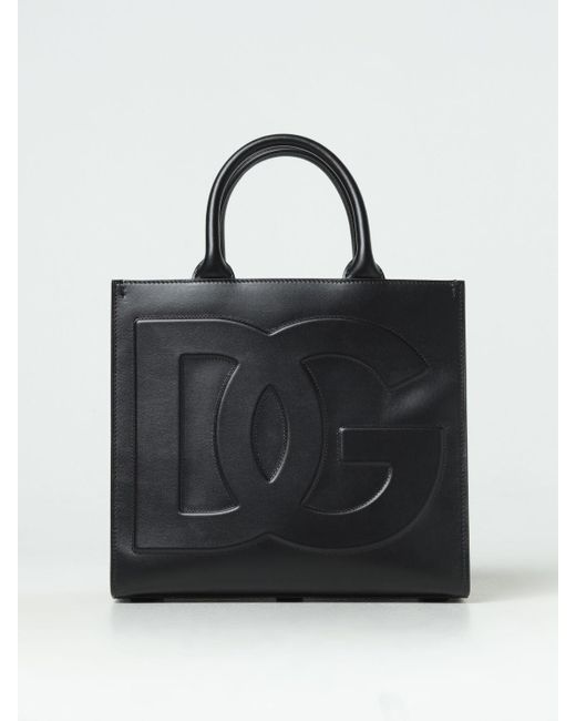Borsa Daily in pelle di Dolce & Gabbana in Black