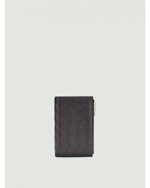 Bottega Veneta White Wallet