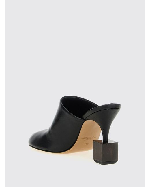 Jacquemus Black Sandalen Mit Absatz Damen