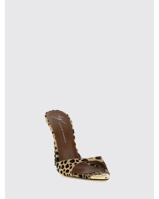 Giuseppe Zanotti Metallic Heeled Sandals