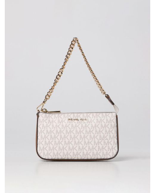 Michael Kors Mini- tasche in Natur | Lyst DE