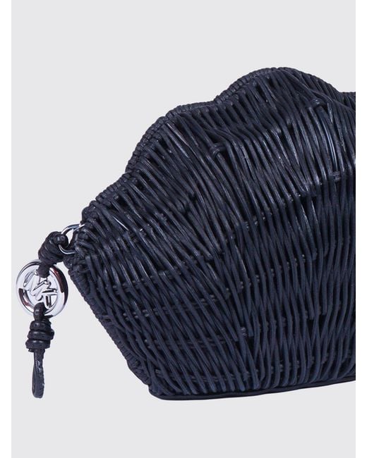 Pochette Shelly En Rotin Michael Kors en coloris Blue