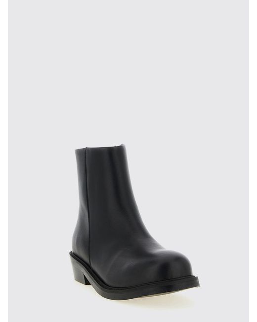 Séfr Black Lerato Leather Ankle Boot for men