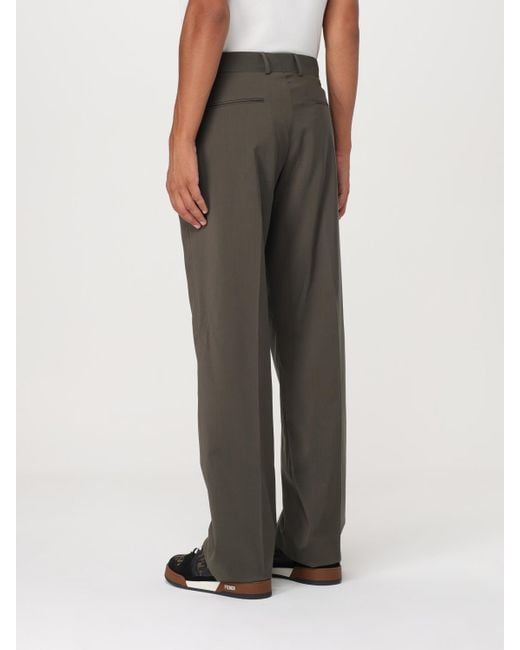 Fendi Gray Trousers for men