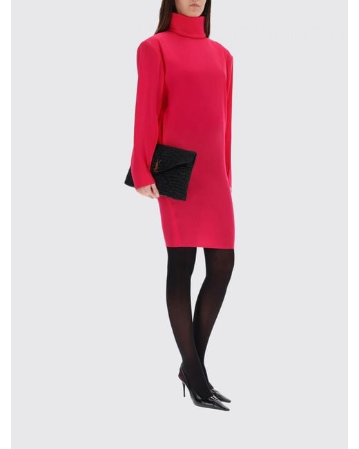 Saint Laurent Red Kleid Damen