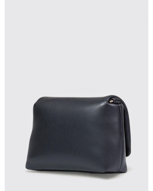 Liu Jo Blue Lapuffy Faux Leather Bag