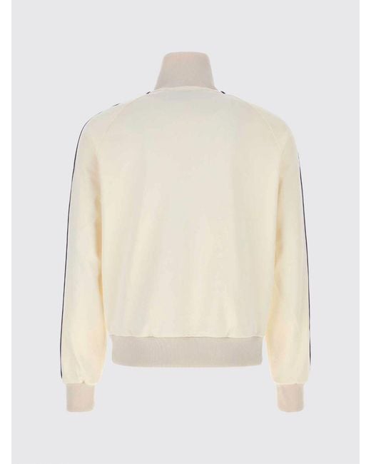 Tatras Blue Zip-Up Technical Fabric Sweatshirt With Turtleneck And Contrast Logo for men