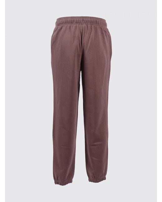 New Balance Brown Cotton Jogging Trousers