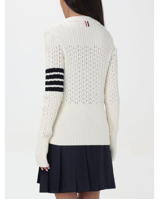Thom Browne White Pullover