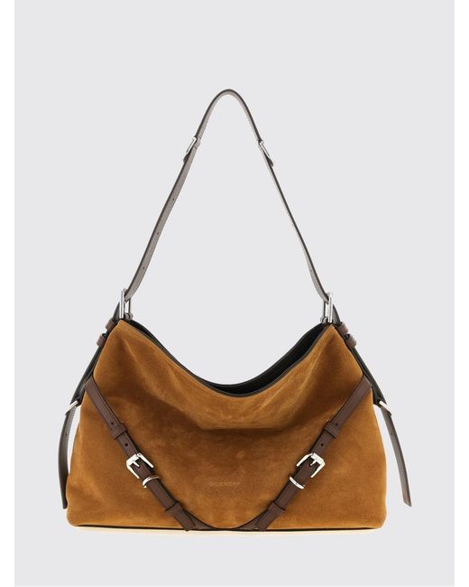 Givenchy Brown Voyou Suede Bag