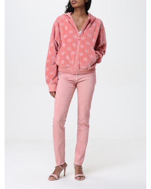 Dolce & Gabbana Pink Skinny Denim Jeans