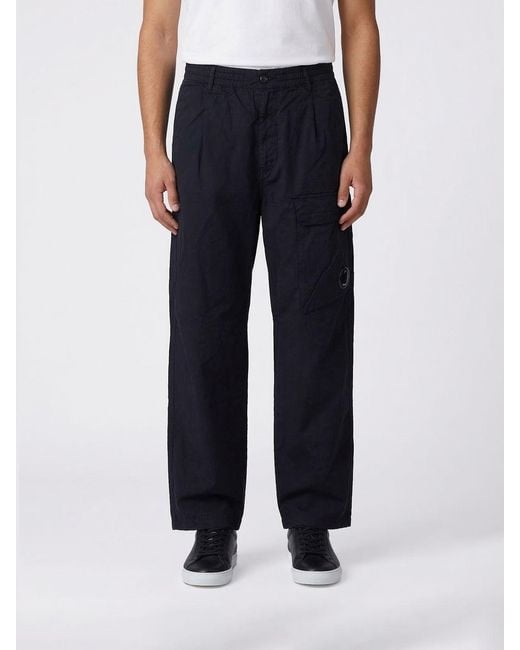 C P Company Blue Cargo Trousers for men