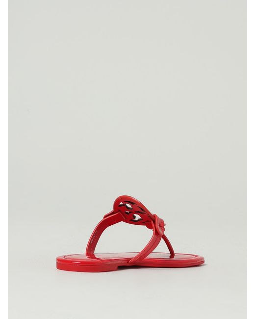 Tory Burch Red Miller Thong Sandal