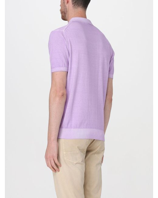 Peuterey Purple Polo Shirt for men