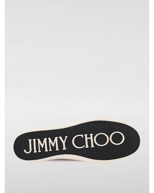 Sneakers Palma in pelle di Jimmy Choo in Black da Uomo