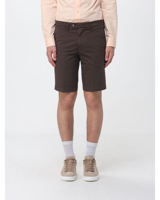 Re-hash Gray Bernini Linen Cotton Shorts for men