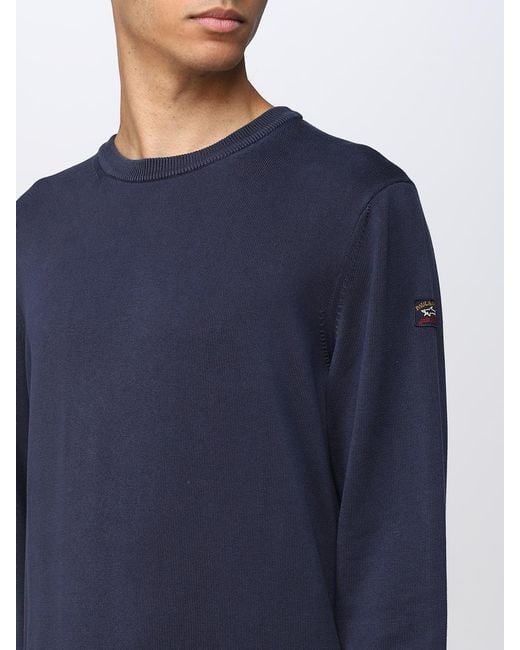 Paul & Shark Blue Sweater for men