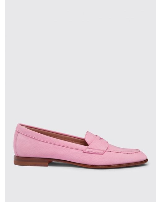 Santoni Pink Mokassins Damen
